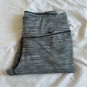 NIKE Legend Poly Space Dye Running Tights Dri Fit Size M
